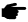 Right pointing backhand index with solid fill