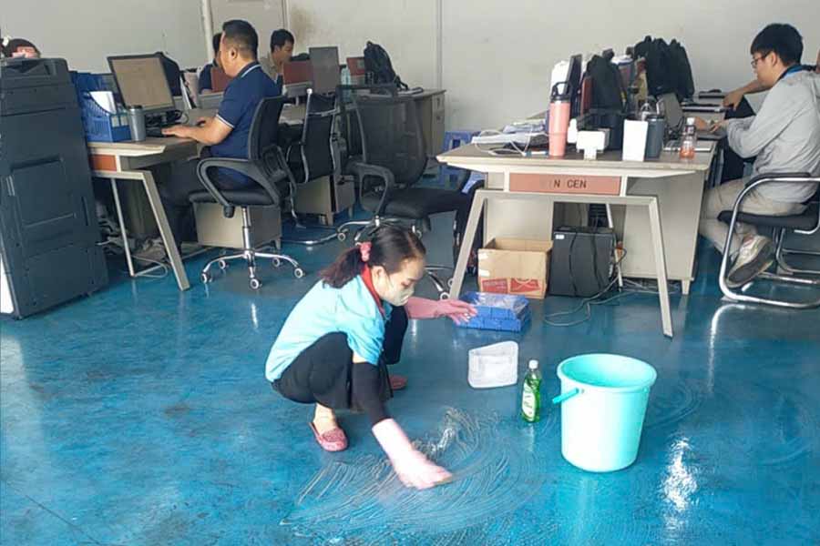 Thi công sơn nền nhà xưởng