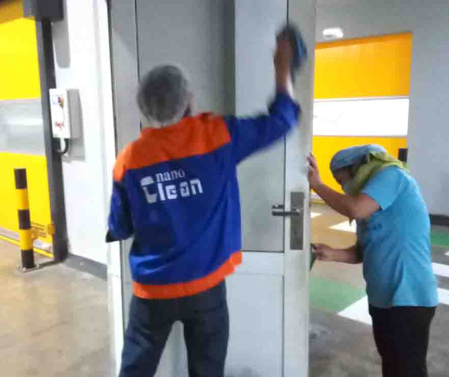 Quy trình vệ sinh sau xây dựng Nano Clean